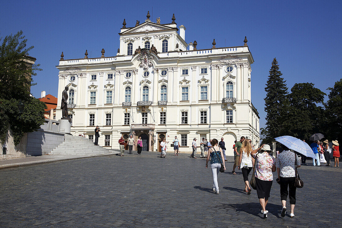 Erzbischöflicher Palast, Burgviertel, Prag, Tschechische Republik