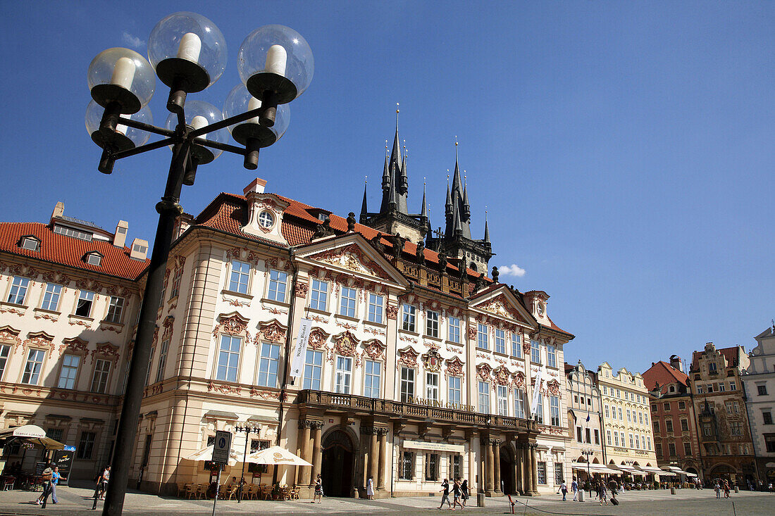 Staromestske Namesti (Old Town Square), Prague, Czech Republic