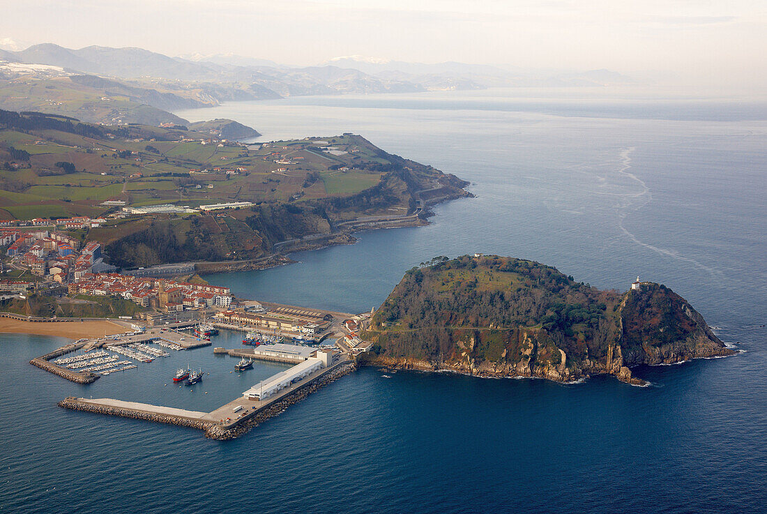 Getaria. Guipuzcoa, Baskenland, Spanien