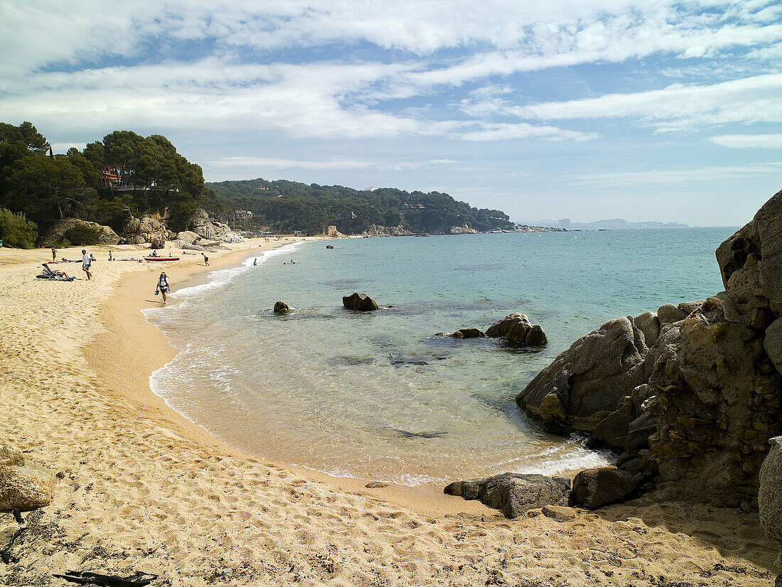Beach, Calonge. Girona province, Catalonia, Spain