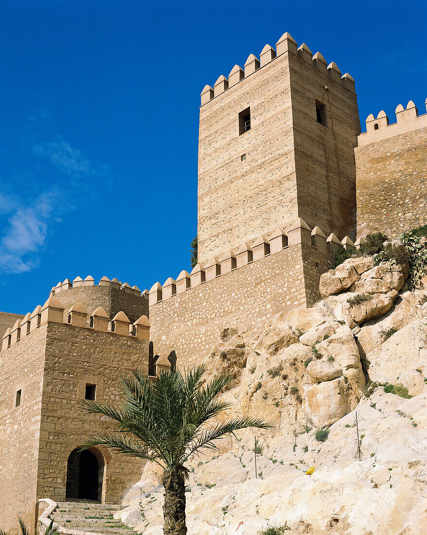 Alcazaba,  Almeria. Andalucia,  Spain