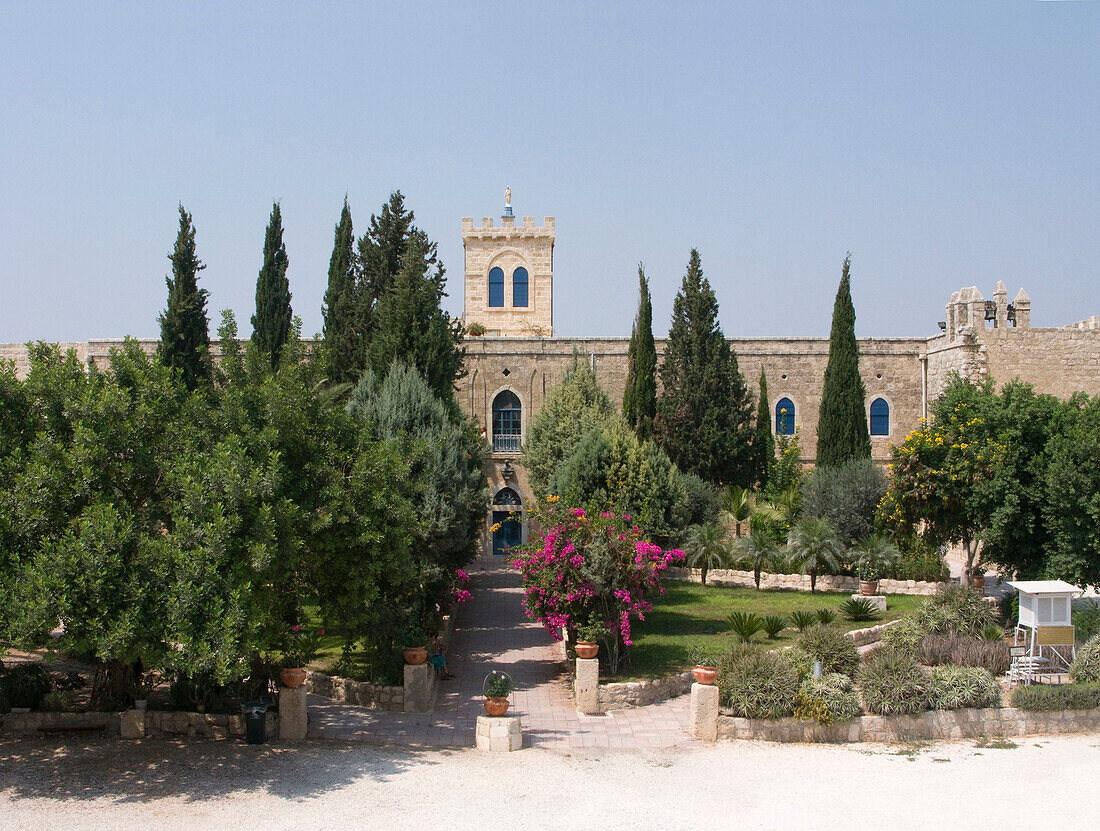 Beit gemal monastery garden beit shemesh. Israel.