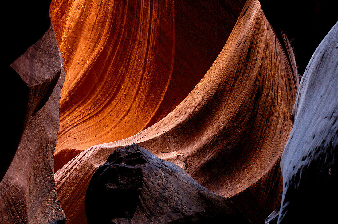 Felsformation im Antelope Canyon, Arizona, Nordamerika, Amerika
