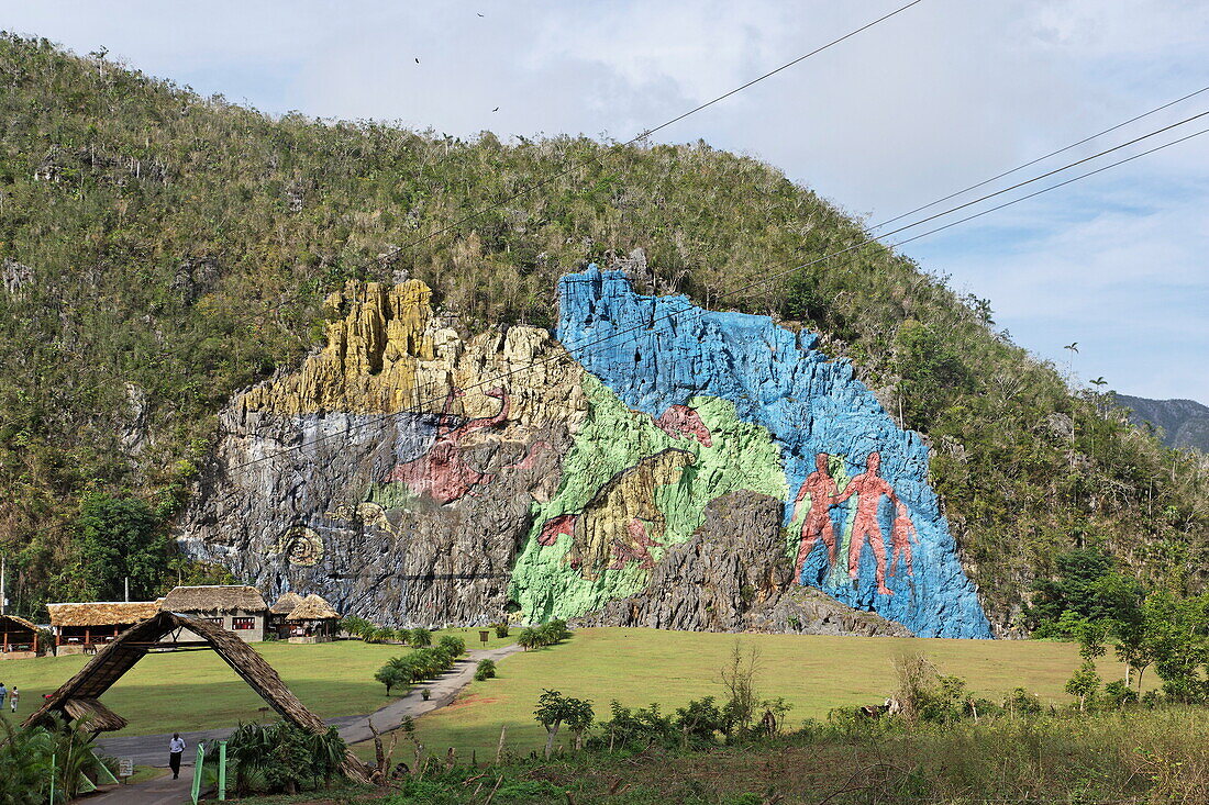 Mural de la Prehistoria, Vinales, Pinar del Rio, Cuba, West Indies