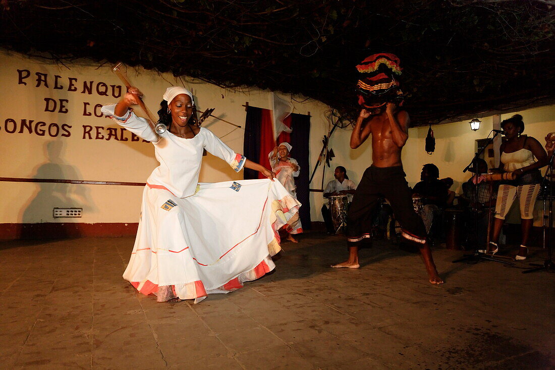 Dancers, Palenque de los Bongos Reales, Trinidad, Sancti Spiritus, Cuba, West Indies