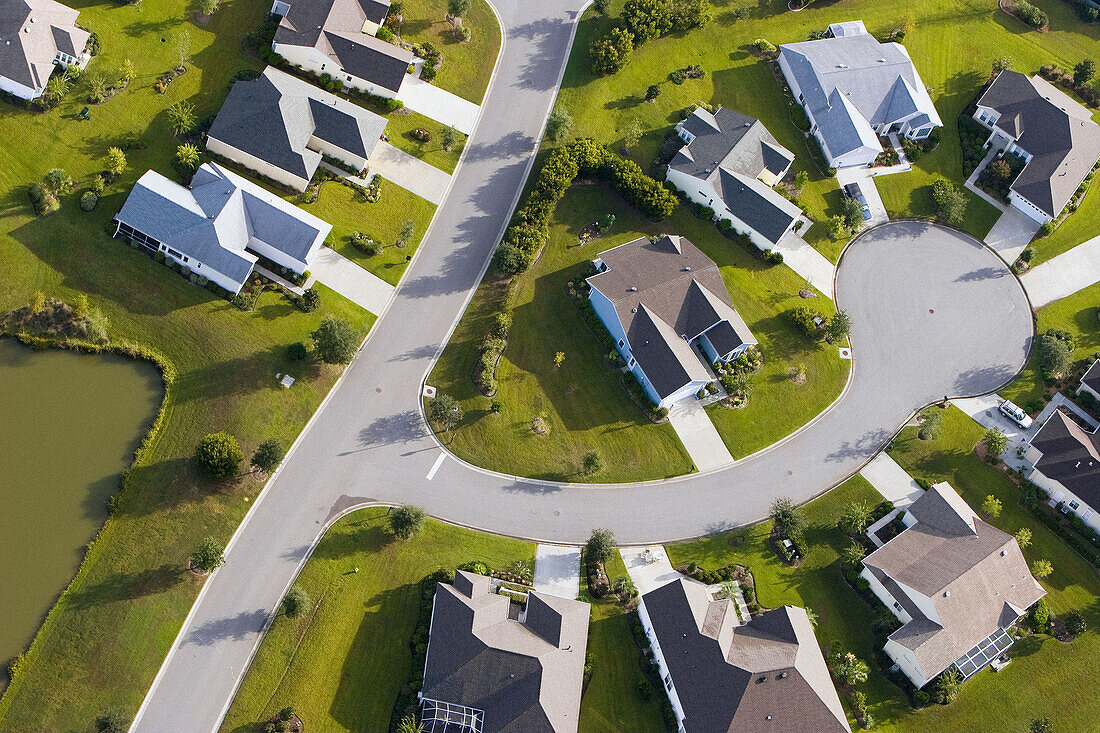 aerials of Sun City development @ Hilton Head Island