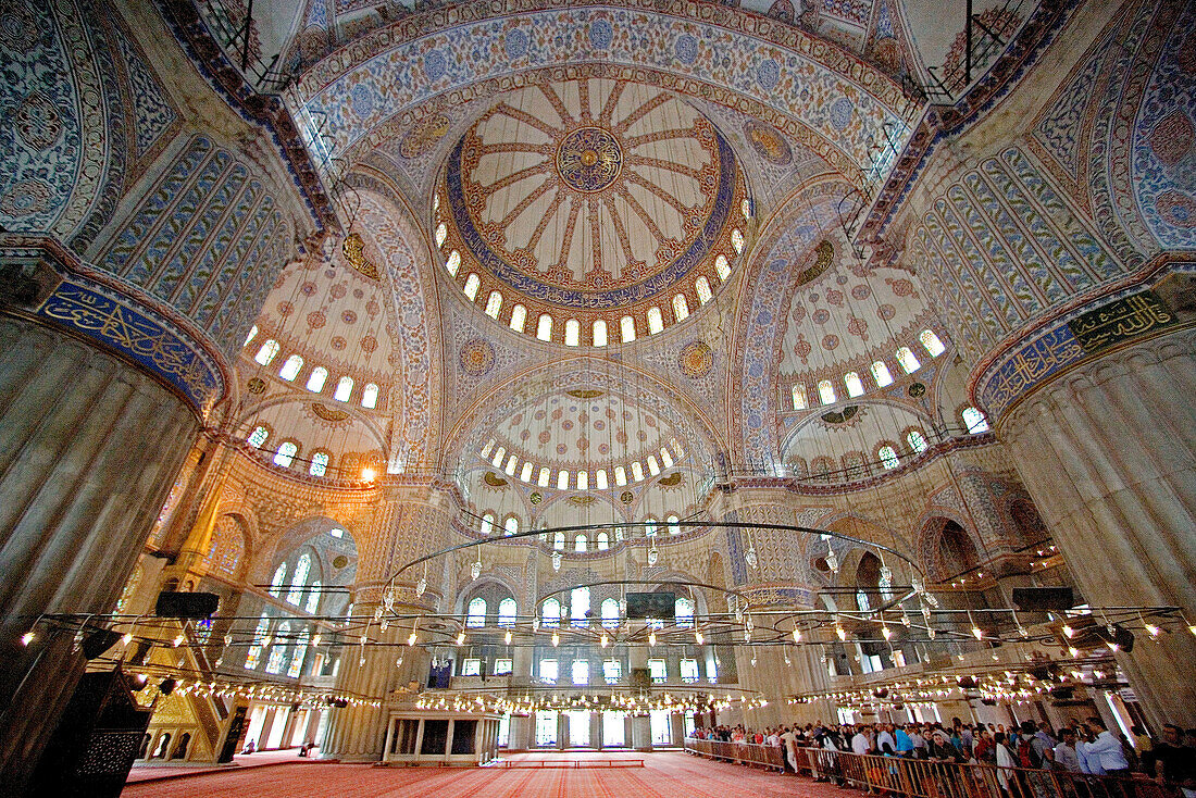 Blue Mosque,  Istanbul,  Turkey