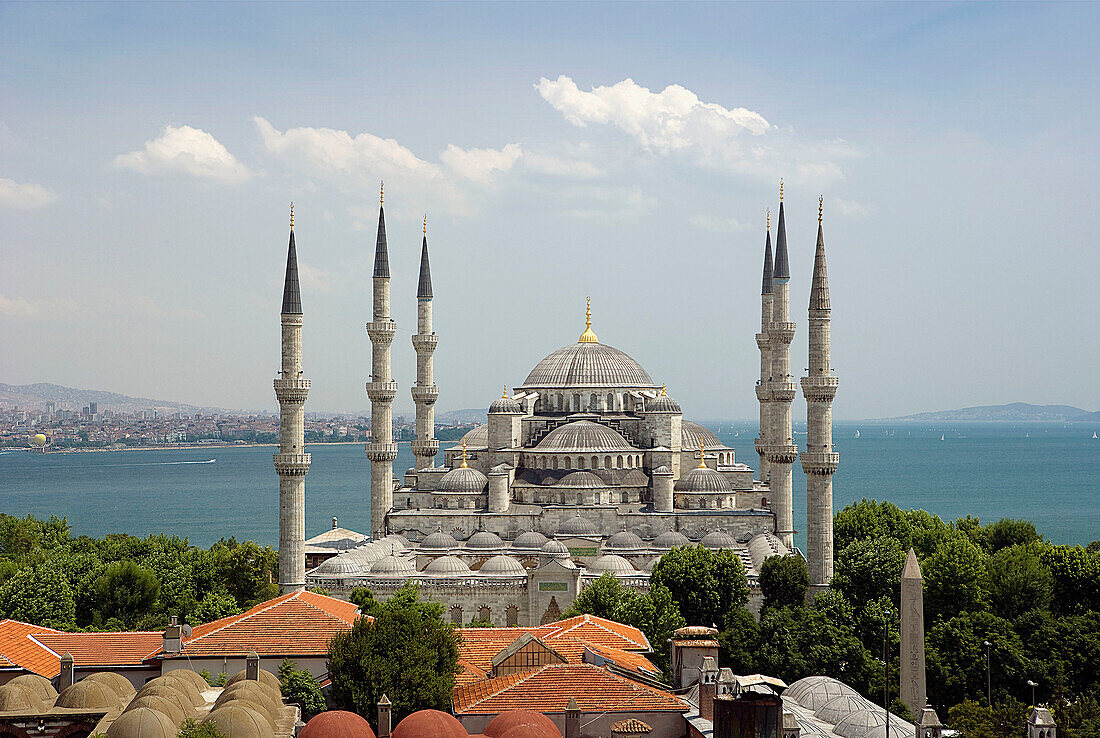 Blue Mosque,  Istanbul,  Turkey