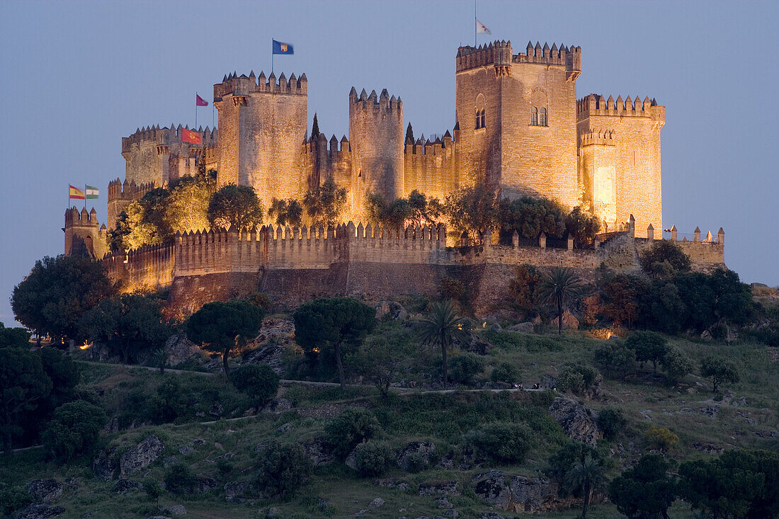 Castle, Almodovar del Rio. Cordoba province, Andalucia, Spain
