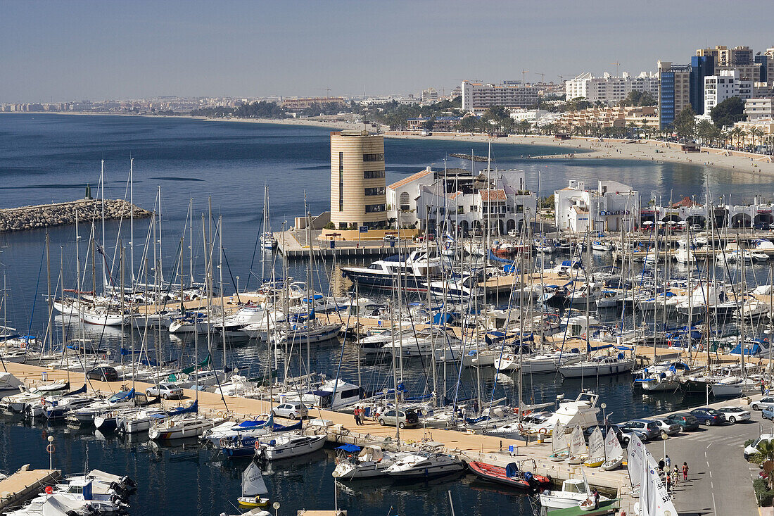 Aguadulce marina, Roquetas de Mar. Almeria province, Andalucia, Spain