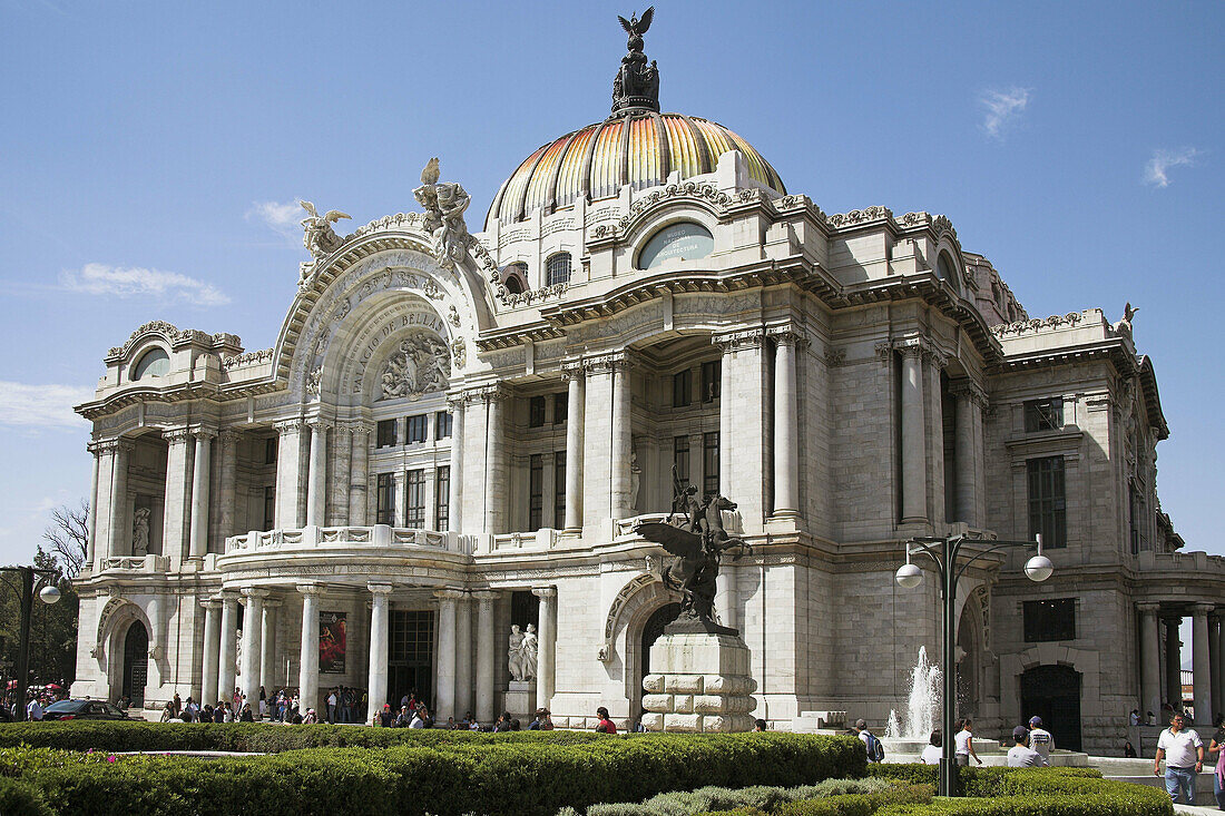 Palacio de las Bellas Artes, and Museo Nacional de Arquitectura, Alameda Central, Mexico City, Mexico