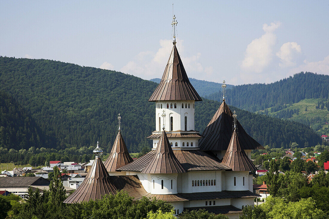 The Cathedral, Gura Humorului, Southern Bucovina, Moldavia, Romania