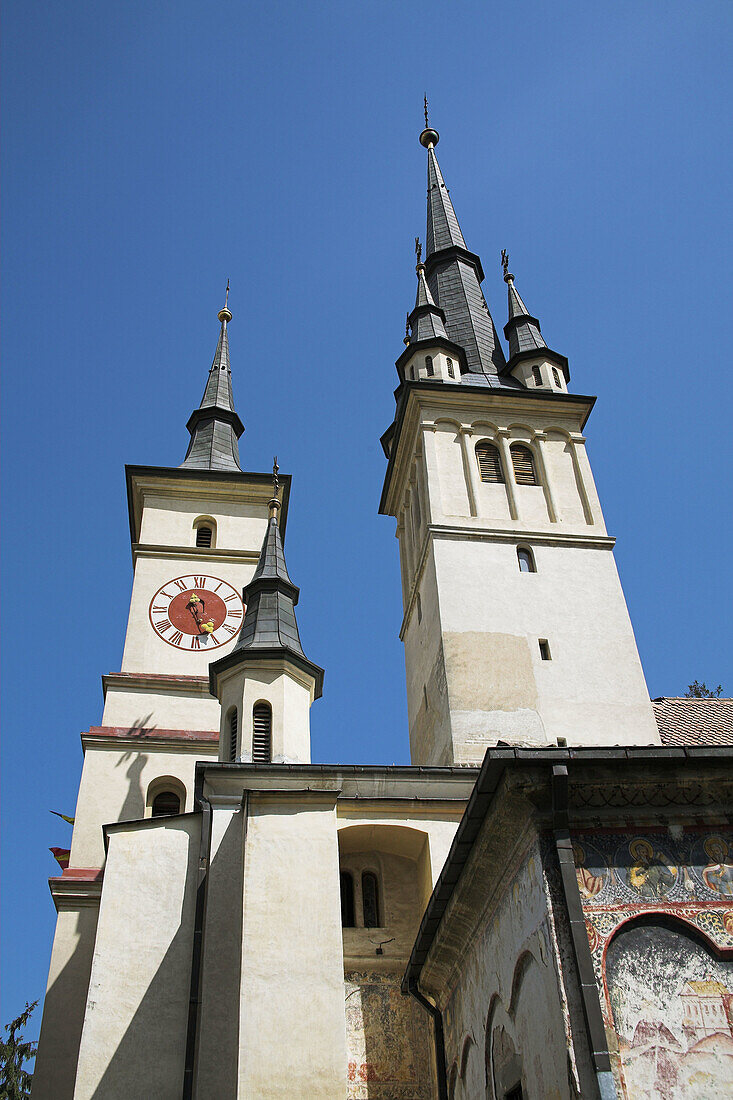Saint Nicholas Orthodox Cathedral, St Nicolae Din Scheii, Piata Unirii, Brasov, Transylvania, Romania