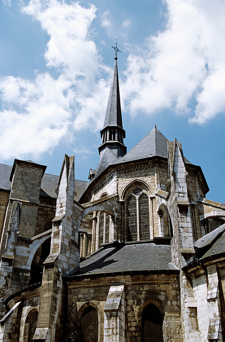 Saint Sauveur Church, Petit Andely, Les Andelys, Normandy, France