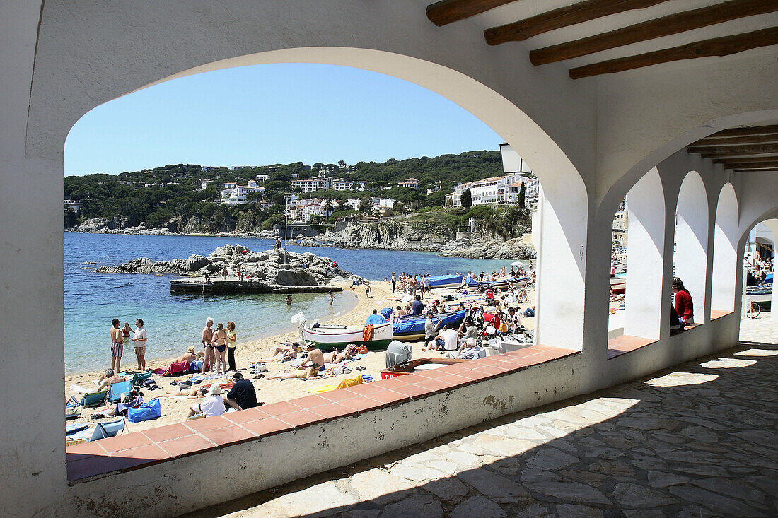 Calella de Palafrugell. Baix Emporda, Girona province, Catalonia, Spain