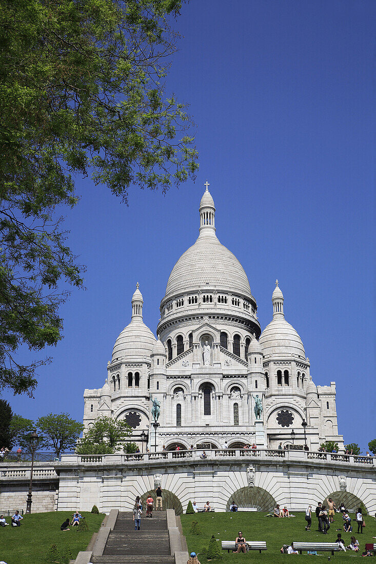France, Paris, Basilique Sacré Coeur basilica