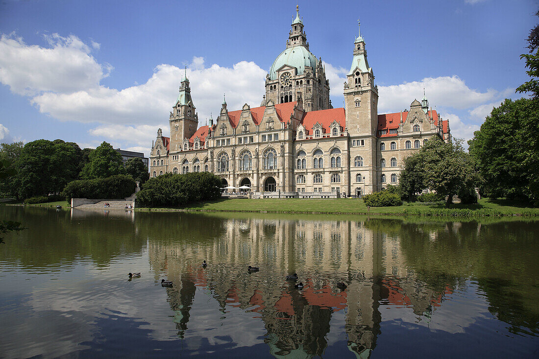 Germany, Lower Saxony, Hannover, Rathaus, Town Hall