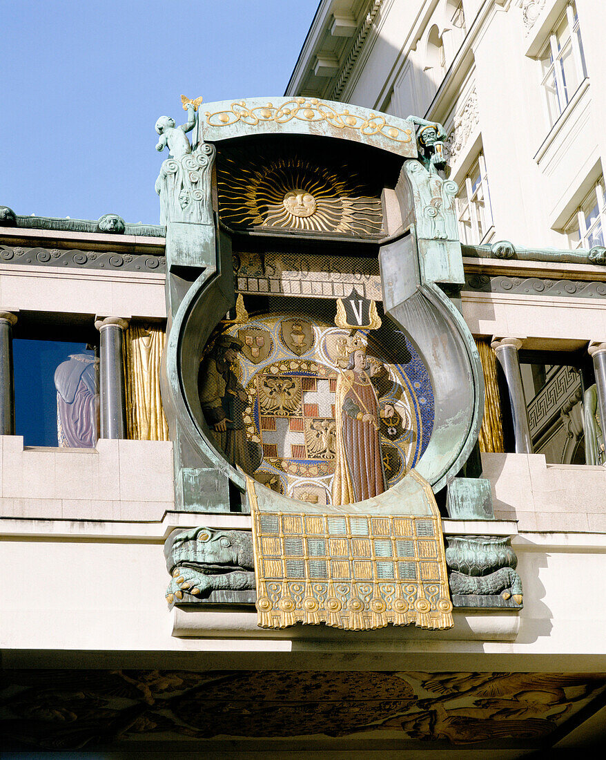The Anker Clock, Vienna, Austria