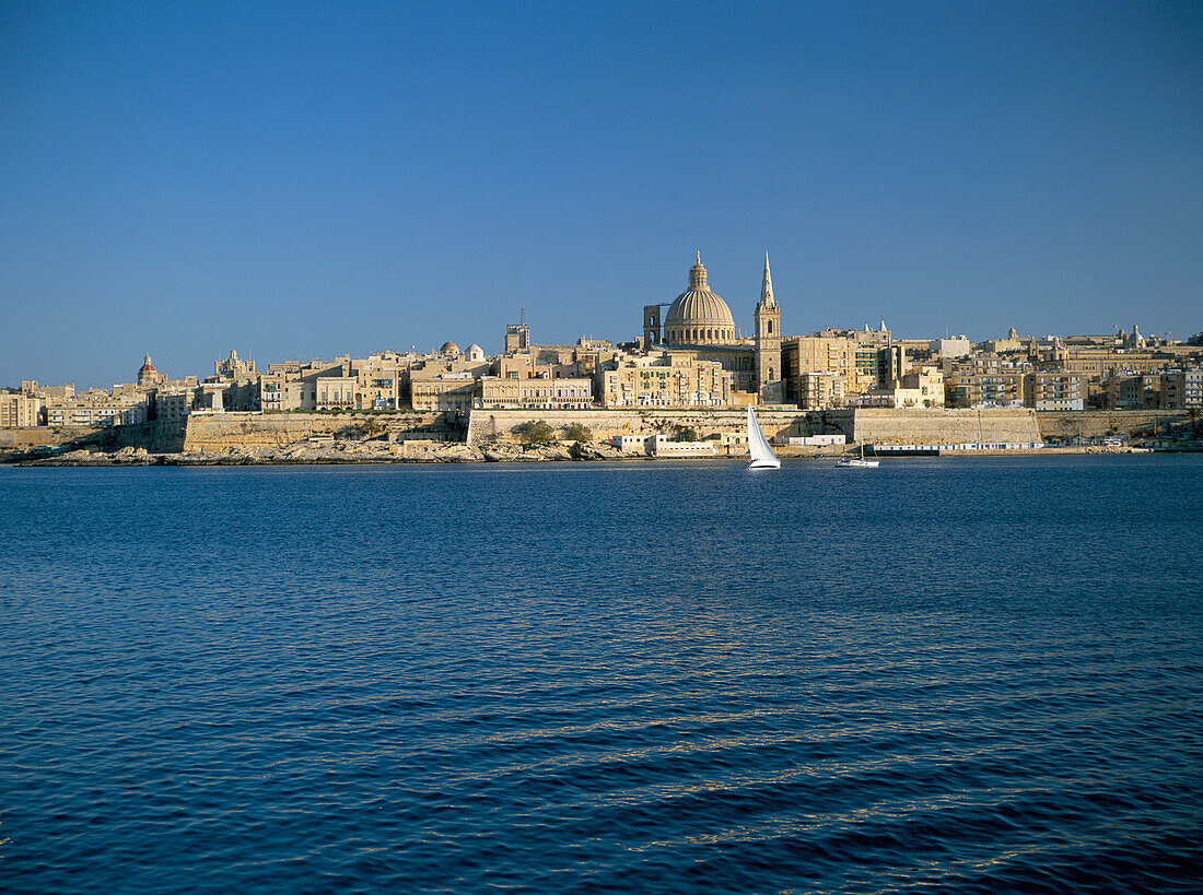 View to Valletta, Valletta, Malta, Maltese Islands