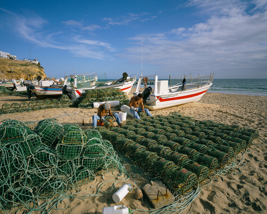 Beachscape, Albufeira, Algarve, Portugal