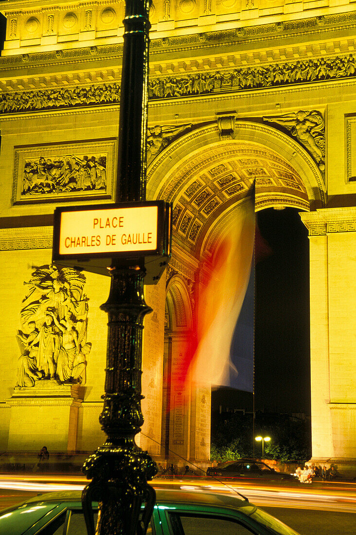 Arc De Triomphe, Paris, France