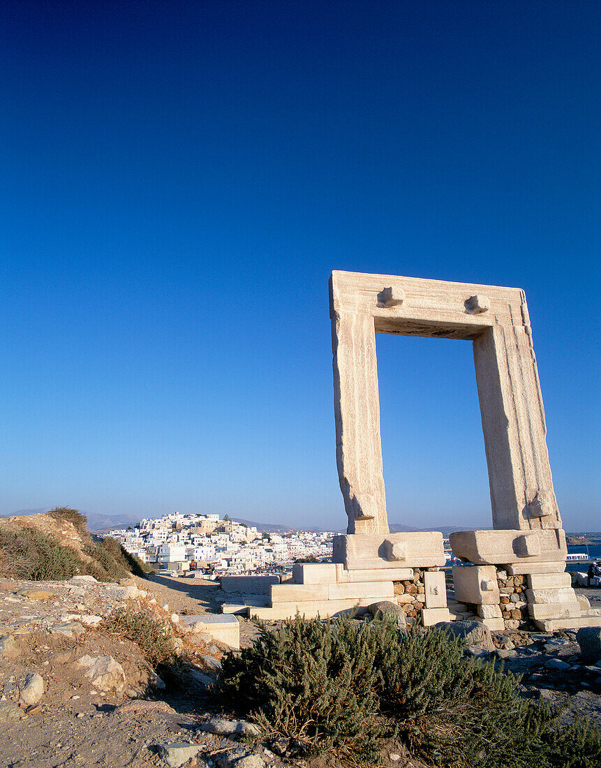Temple of Apollo, Hora, Naxos Island, Greek Islands