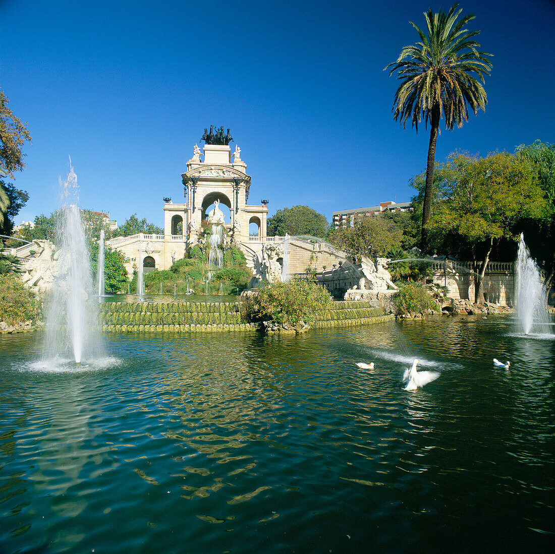 Parc De La Ciutadella, Barcelona, Catalunya, Spain