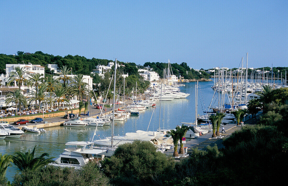 View of Marina, Cala D'or, Mallorca, Balearic Islands