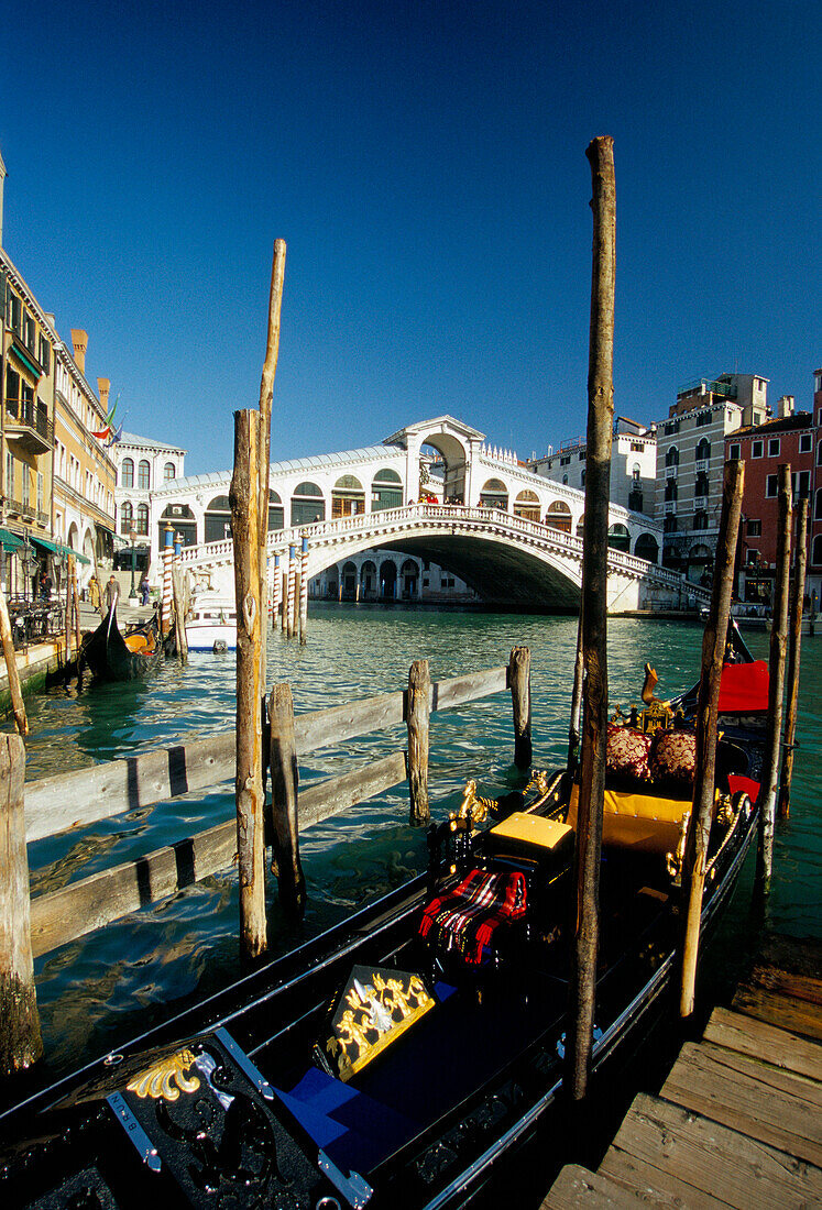 Rialto Bridge, Venice, Veneto, Italy