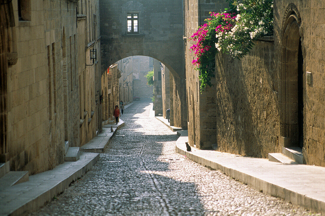 Avenue of the Knights, Rhodes Old Town, Rhodes Island, Greek Islands
