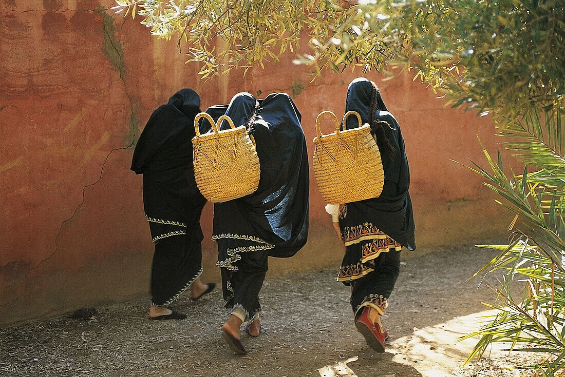 Oumesnat village. Tafraoute region. Morocco