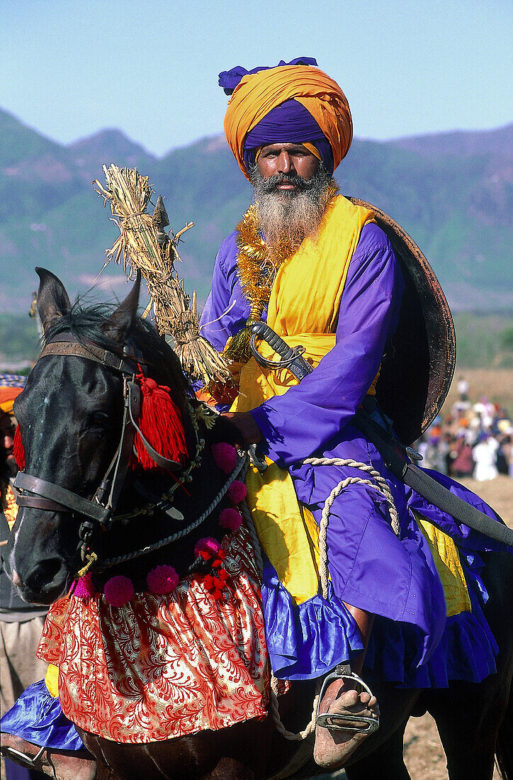 The Nihangs are the knights of Sikhism  They are an order of fearless Sikhs who are ever ready for martyrdom  They once formed suicide squads in the Mughal army