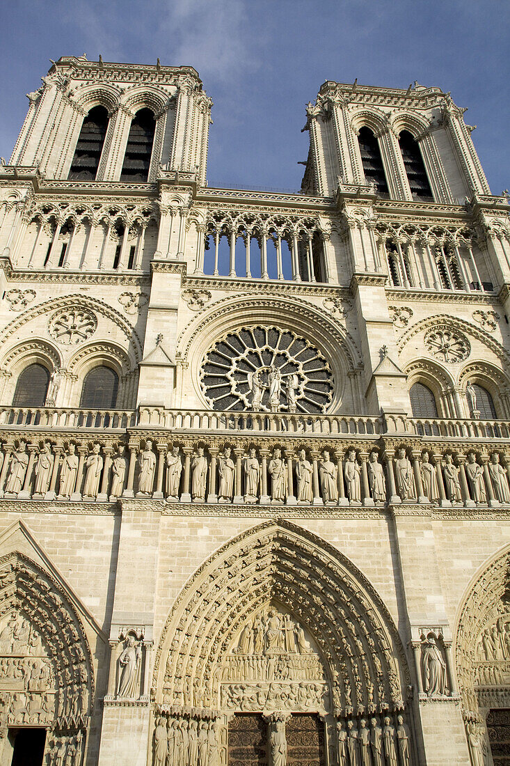 Notre Dame Cathedral.Paris. France