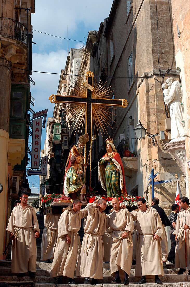 A procession, Valletta, Malta, Maltese Islands