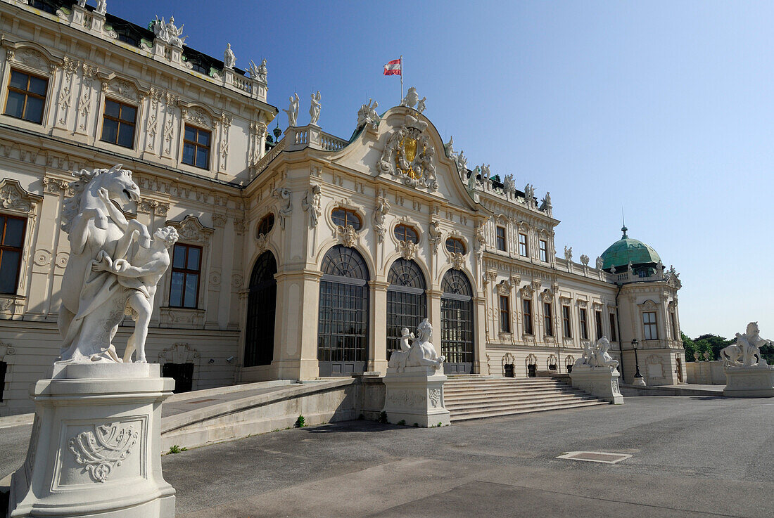 Oberes Belvedere, Schloss Belvedere, Wien, Österreich