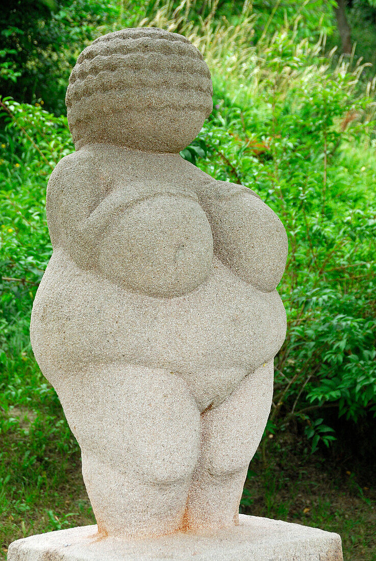 Venus von Willendorf, Willendorf, Wachau, Niederösterreich, Österreich