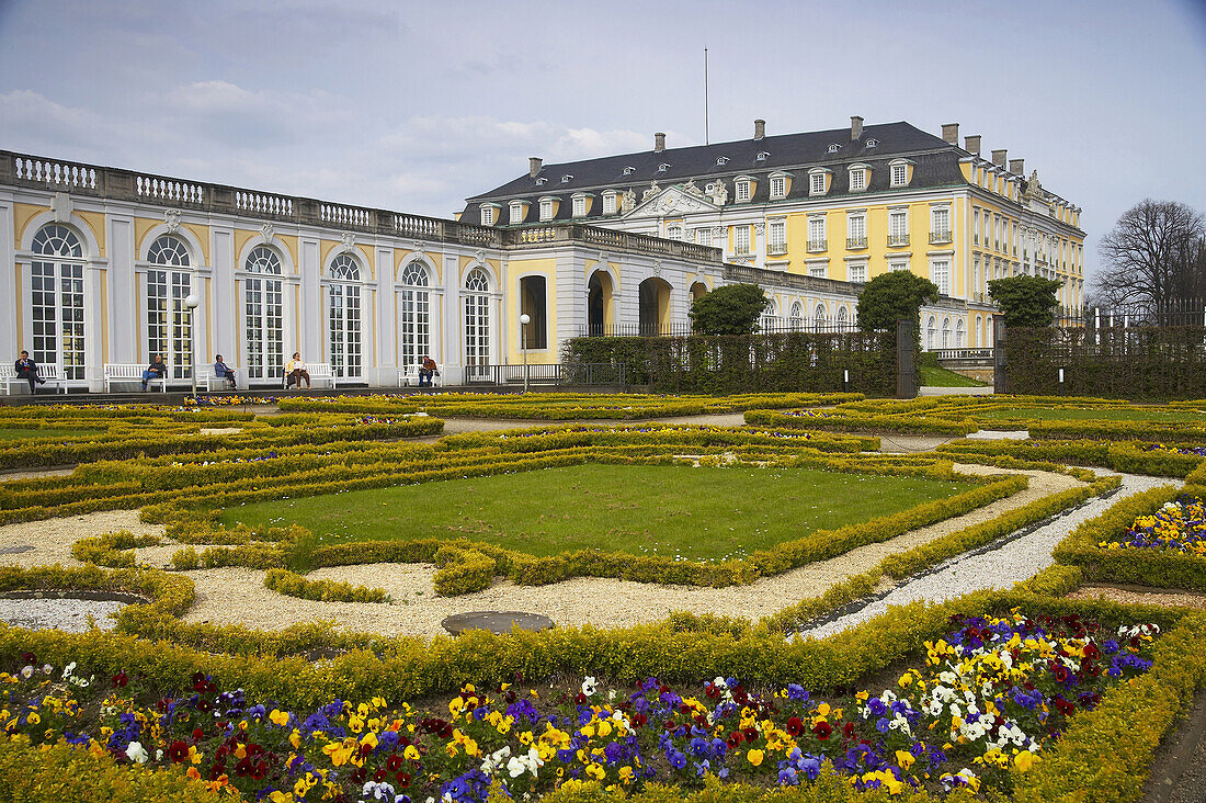 Augustusburg palace, Bruehl, North Rhine-Westphalia, Germany