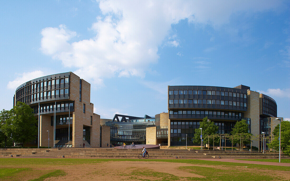 Landtag NRW in Düsseldorf, Niederrhein, Nordrhein-Westfalen, Deutschland, Europa