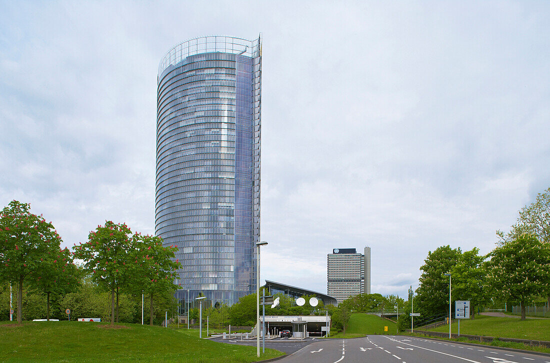 Post - Tower at Bonn - Bad Godesberg, North Rhine-Westphalia, Germany, Europe