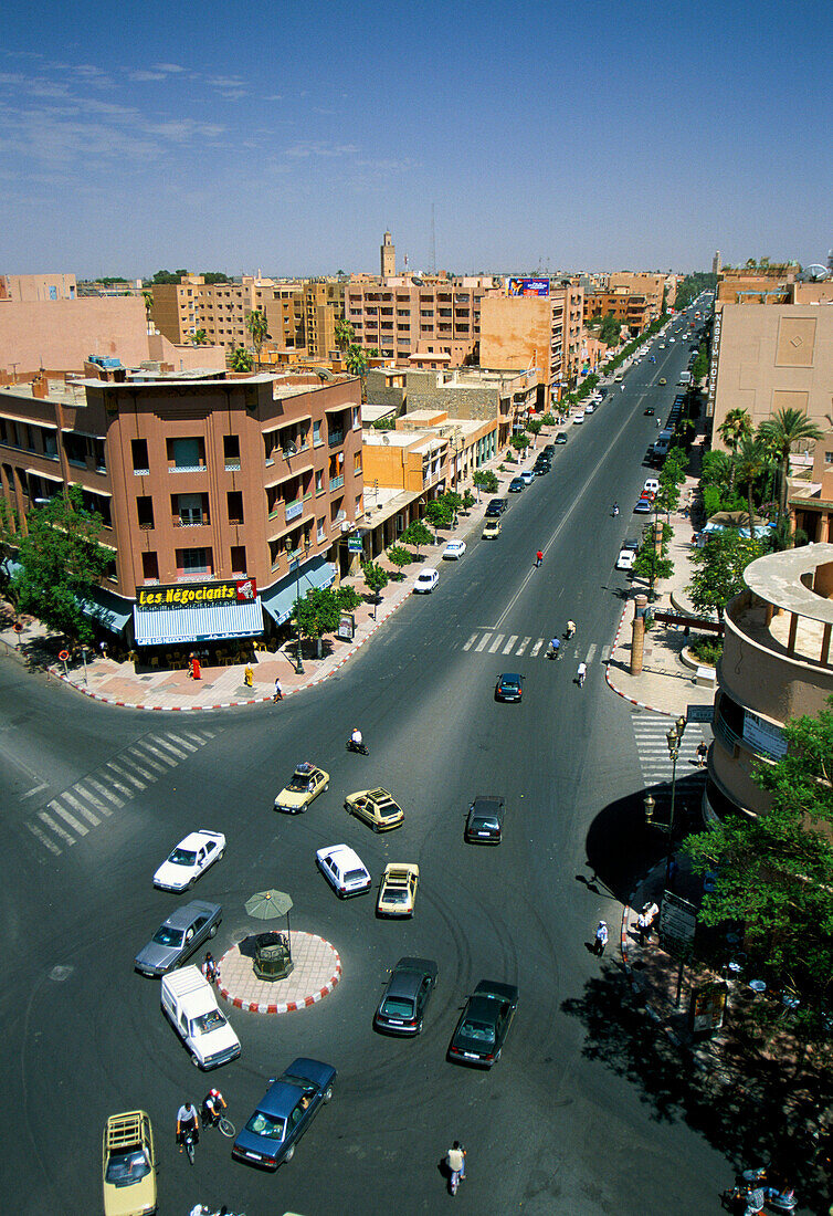 Boulevard Mohammed V.gueliz, Marrakesh, Morocco