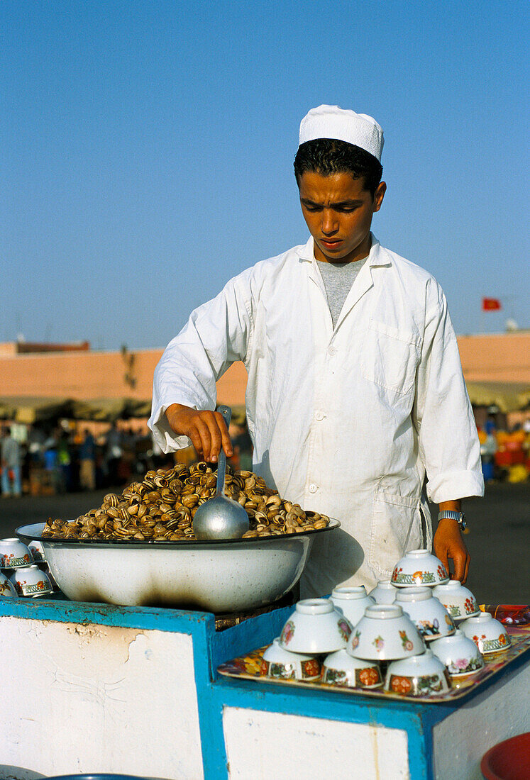 Food Seller, Marrakesh, Morocco