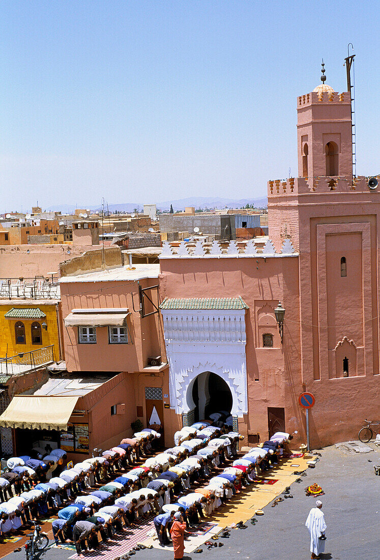Friday Prayers, Marrakesh, Morocco