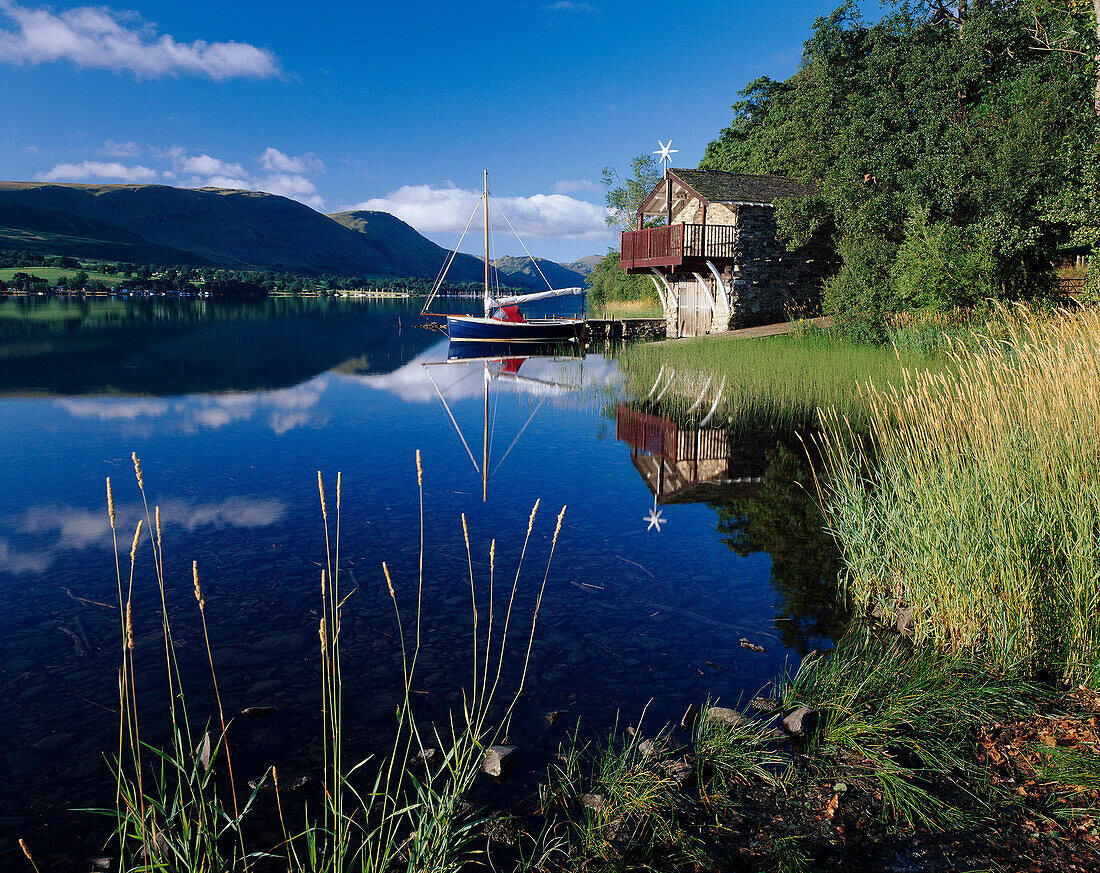 Pooley Bridge, Ullswater, Cumbria, UK, England