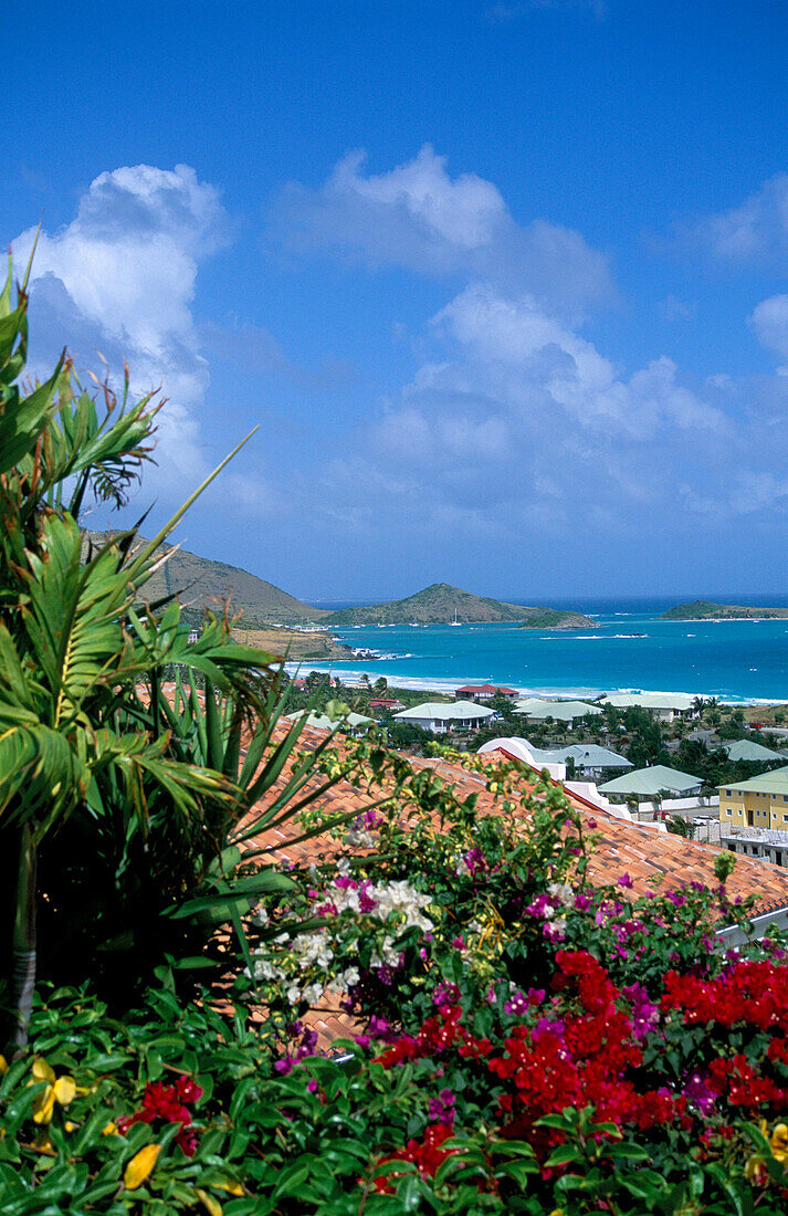 View of Bay, Orient Bay, St. Martin, Caribbean
