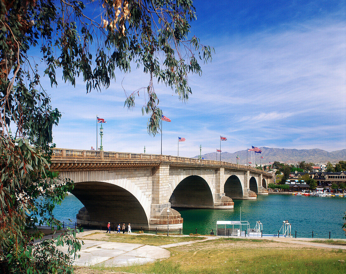 View of Bridge, London Bridge Across Colorado River, Arizona, Usa