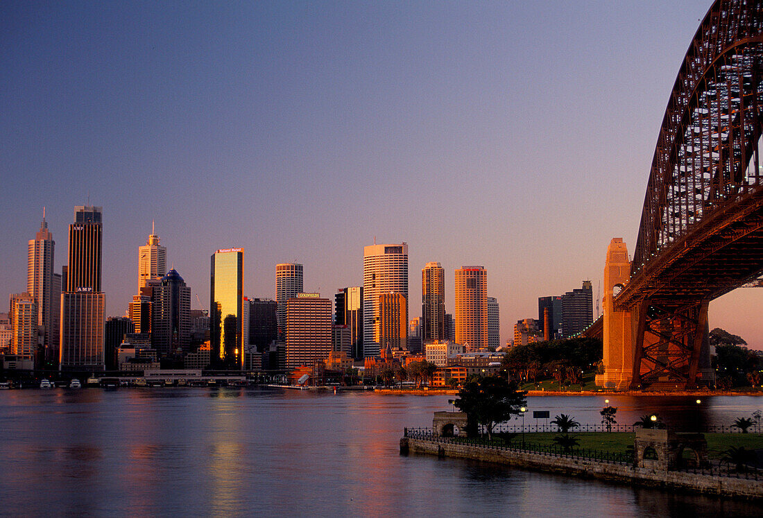 Cbd at Dawn, from Milson's Point, Sydney, New South Wales, Australia