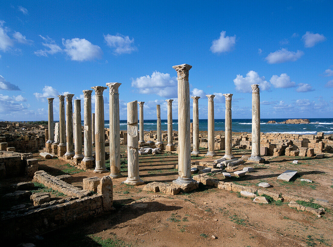 Cyrene's Ancient Port, Apollonia, Northern Cyrenaica, Libya