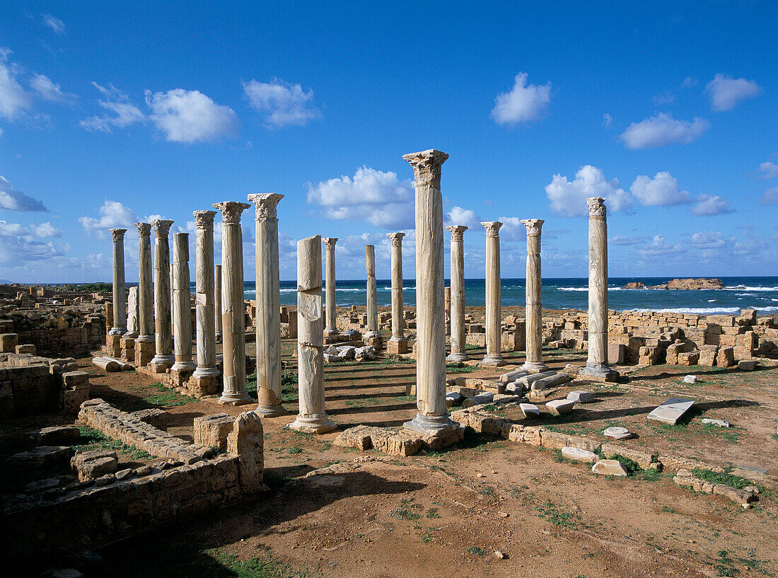 Cyrene's Ancient Port, Apollonia, Northern Cyrenaica, Libya