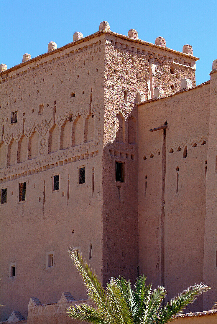 Traditional architecture, Ouarzazate, near, Atlas Mountains, Morocco