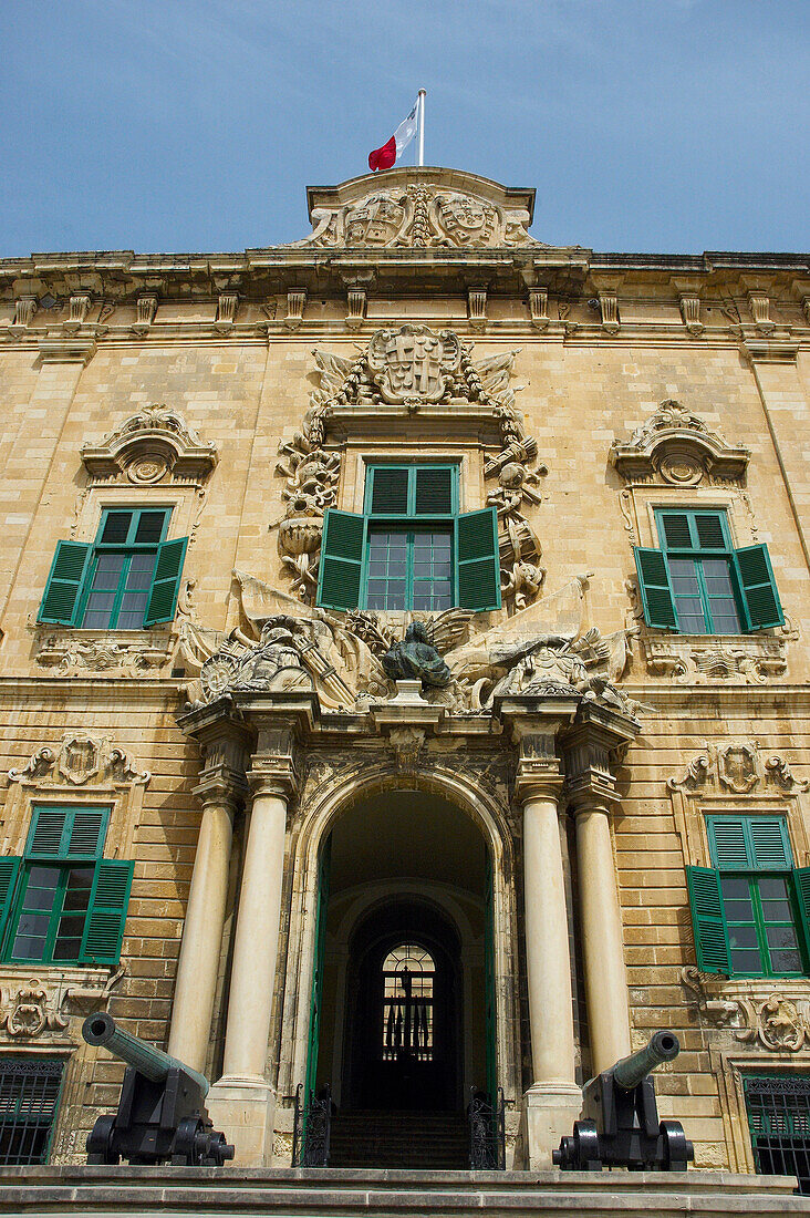 Auberge de Castille et Leon, Valletta, Malta, Maltese Islands